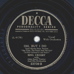 Bing Crosby, The Calico Kids - A Gal in Calico / Oh, but I do