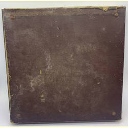 Schellackplattenkoffer/ - Sammler  25cm  (10) - braun