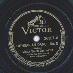 Victor Salon Orchestra - Hungarian Dance No. 5 / Lullaby