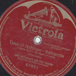 John McCormack - Tales of Hoffman / unbespielt
