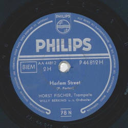 Horst Fischer / Willy Berking - Blue Lady / Harlem Street