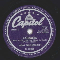 Sugar Chile Robinson - Vooey Vooey yay / Caldonia
