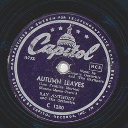 Ray Anthony - Autumn Leaves / Mr. Anthonys Boogie
