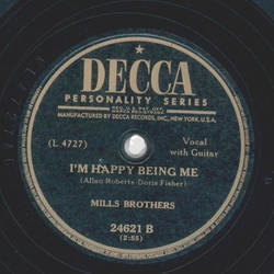 Mills Brothers - Words / Im happy being me