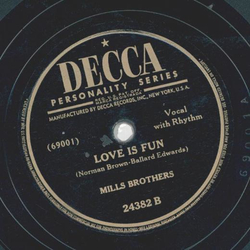 Mills Brothers - S-H-I-N-E / Love is fun