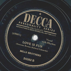 Mills Brothers - S-H-I-N-E / Love is fun