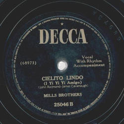 Mills Brothers - Lazy Rivr / Cielito Lindo