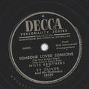 Mills Brothers - A Shoulder to weep on / Someone Loved...