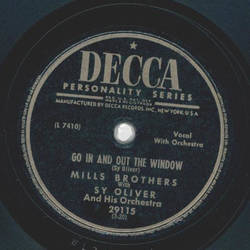 Mills Brothers - A Carnival in Venice / Go in and out the...