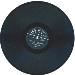 Mills Brothers - My Muchacha / Thats all I ask of you 