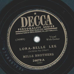 Mills Brothers - Out of Love / Lora-Belle Lee