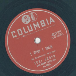 Toni Arden - Take me now / I wish I knew