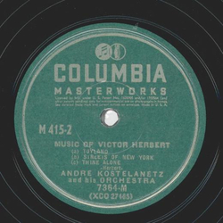 Andre Kostelanetz - The Music of Victor Herbert  (Album,4 Records)