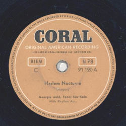 Georges Auld - Harlem Nocturne / Blue and Sentimental