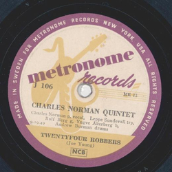 Charles Norman Quintet - Twentyfour Robbers / Boogie Woogie on St. Louis Blues