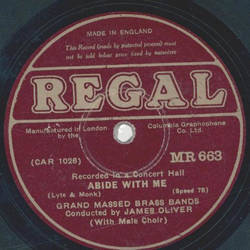 Grand Masses Brass Bands: James Oliver - Abide with me /...