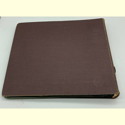 Schellackplattenalbum 25cm (10) braun - Basteledition