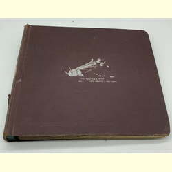 Schellackplattenalbum 25cm (10) braun - E-Benny Goodman - HMV 