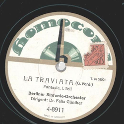 Berliner Sinfonie-Orchester: Felix Gnther - La Traviata, Fantasie Teil I und II