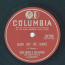 Toni Arden - Blow out the candle / Where did the night go?