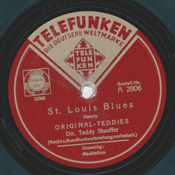 Teddy Stauffer - St. Louis Blues / Meditation