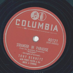 Tony Bennett - Stranger in Paradise / Why does it have to...
