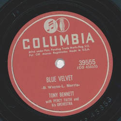 Tony Bennett - Blue velvet / Solitaire
