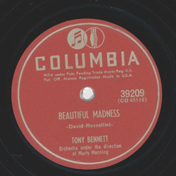 Tony Bennett - Beautiful madness / The Valentino Tango