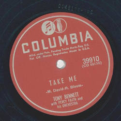 Tony Bennett - Congratulations to someone / Take me
