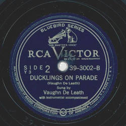 Vaughn de Leath - Rock-a-bye Parade / Ducklings on Parade