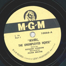 Allan Melvin - Irving, the unemployed horse (2 Records)