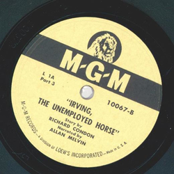 Allan Melvin - Irving, the unemployed horse (2 Records)