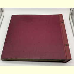 Schellackplattenalben-30er (12) rot, Gtterdmmerung, leer