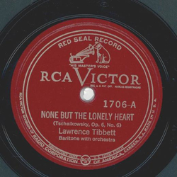 Lawrence Tibbett - None but the lonely heart / Myself when young