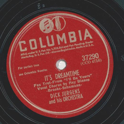 Dick Jurgens - Thats where I came in / Its dreamtime