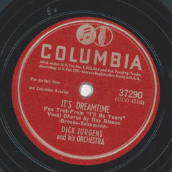 Dick Jurgens - Thats where I came in / Its dreamtime