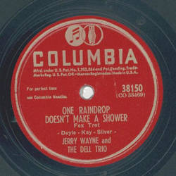 Jerry Wayne, The Dell Trio - One Raindrop doesnt make a...