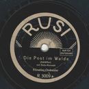 Knstler-Orchester - Die Post im Walde / Die Mhle im...