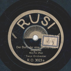 Tanz-Orchester - Der Duft der eine schne Frau begleitet / Donauwellen