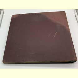 Schellackplattenalbum 30cm (12) rotbraun, HMV 