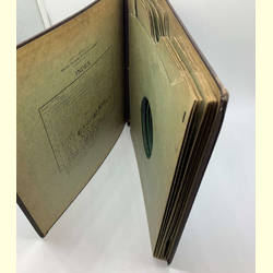Schellackplattenalbum 30cm (12) dk-braun, HMV 