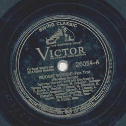 Tommy Dorsey - Boogie Woogie / Weary Blues