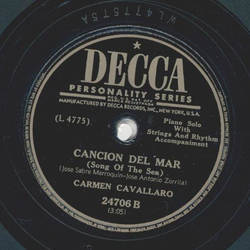 Carmen Cavallaro - Miami Beach Rumba / Cancion del Mar
