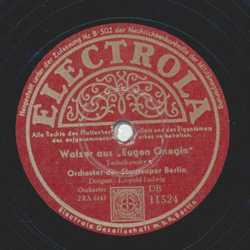 Leopold Ludwig - Walzer aus: Eugen Onegin / Polonaise aus...