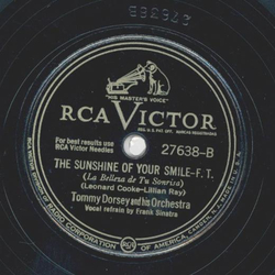 Tommy Dorsey - Embraceable You / The Sunshine of your Smile 