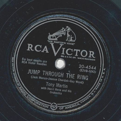 Tony Martin - Jump through the Ring / I could write a book