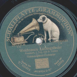 Grammophon-Orchester - Weidmanns Lieblingslieder, Potpourri Teil I und II