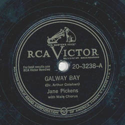 Jane Pickens - Galway Bay / One Sunday Afternoon