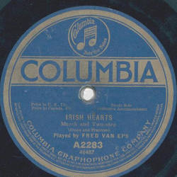 Fred van Eps / John J, Kimmel - Irish Hearts / Medley of Jigs