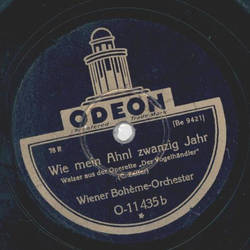 Wiener Boh�me-Orchester - K�ssen ist keine S�nd / Wie mein Ahnl zwanzig Jahr